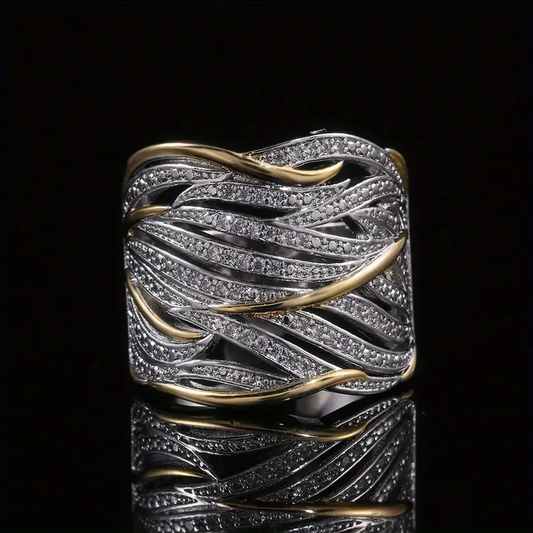 Bandring aus Gold & Silber
